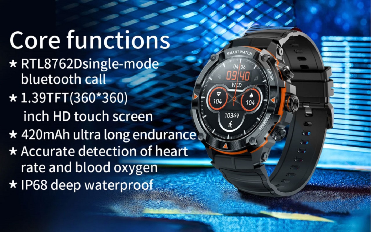 Smart watch 1.43 AMOLED Displa - огляд і ціна Watch Vs Smartwatch