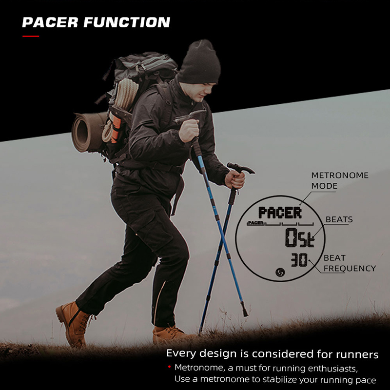 Men's Digital Watch Sports Sup - огляд і ціна Altimeter Compass Watch