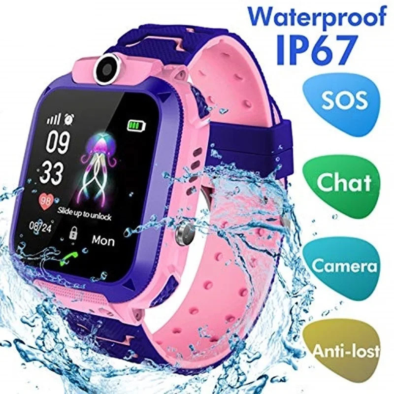 2G Kids Smart Watch SOS Call L - огляд і ціна Smartwatch Digital Watches For Kid Girl