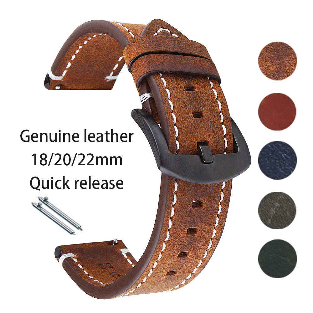 Retro Genuine Leather Watch St - огляд і ціна Watches Rolex Smartwatch