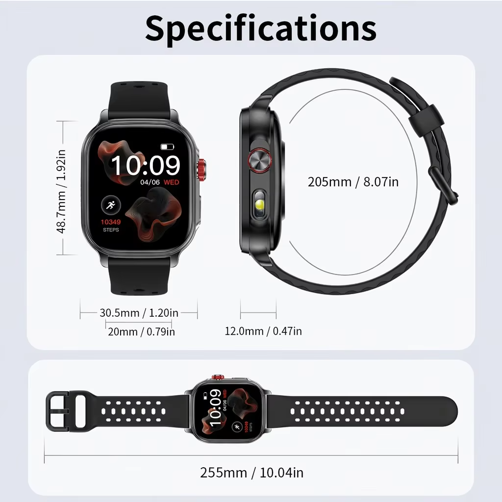 2026 Smart Watch 2.01'' Fitnes - огляд і ціна Smartwatch Watches For Girls
