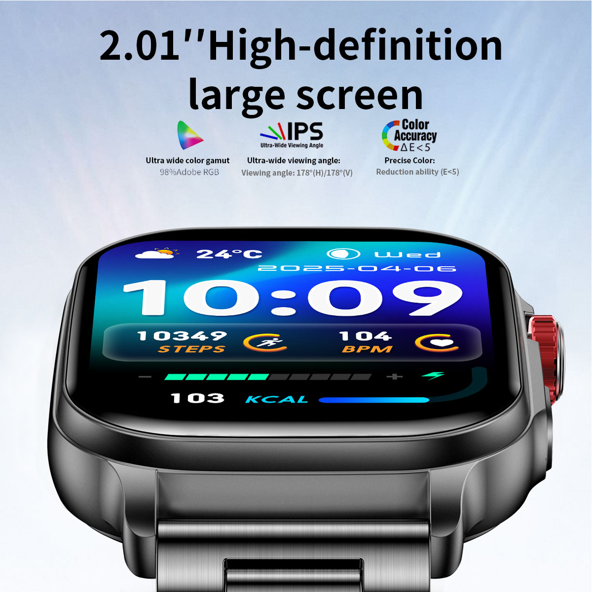 2026 Smart Watch 2.01'' Fitnes - огляд і ціна Smartwatch Watches For Girls