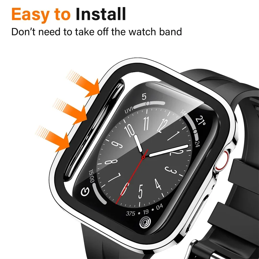 Glass+cover For Apple Watch ca - огляд і ціна Smartwatch Watches For Girls
