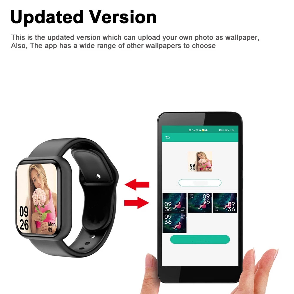 Smart Watch For Men Women Spor - огляд і ціна Smartwatch Watches For Girls