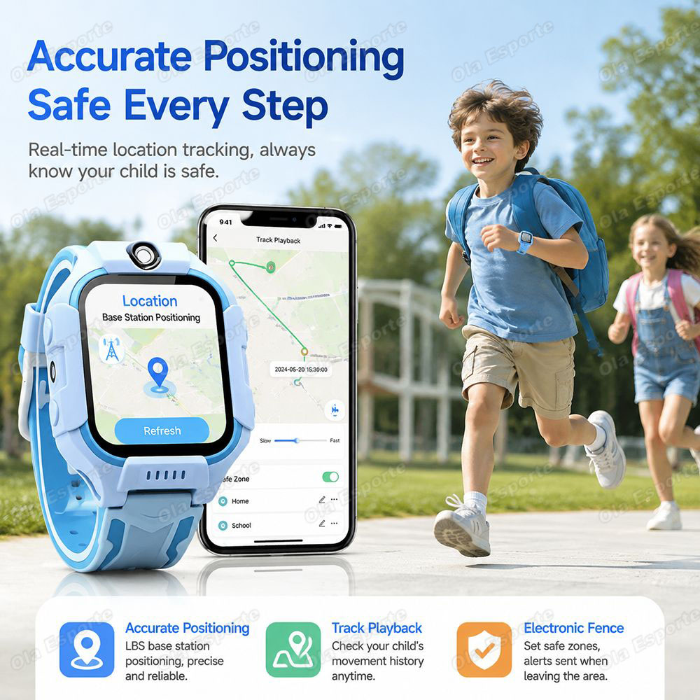 2027 New 2G/5G Kids Smart Watc - огляд і ціна Smartwatch Watches For Kids With Gps