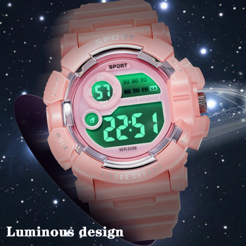 YIKAZE Kids Watches Fashion Lu - огляд і ціна Smartwatch Digital Watches For Kid Girl