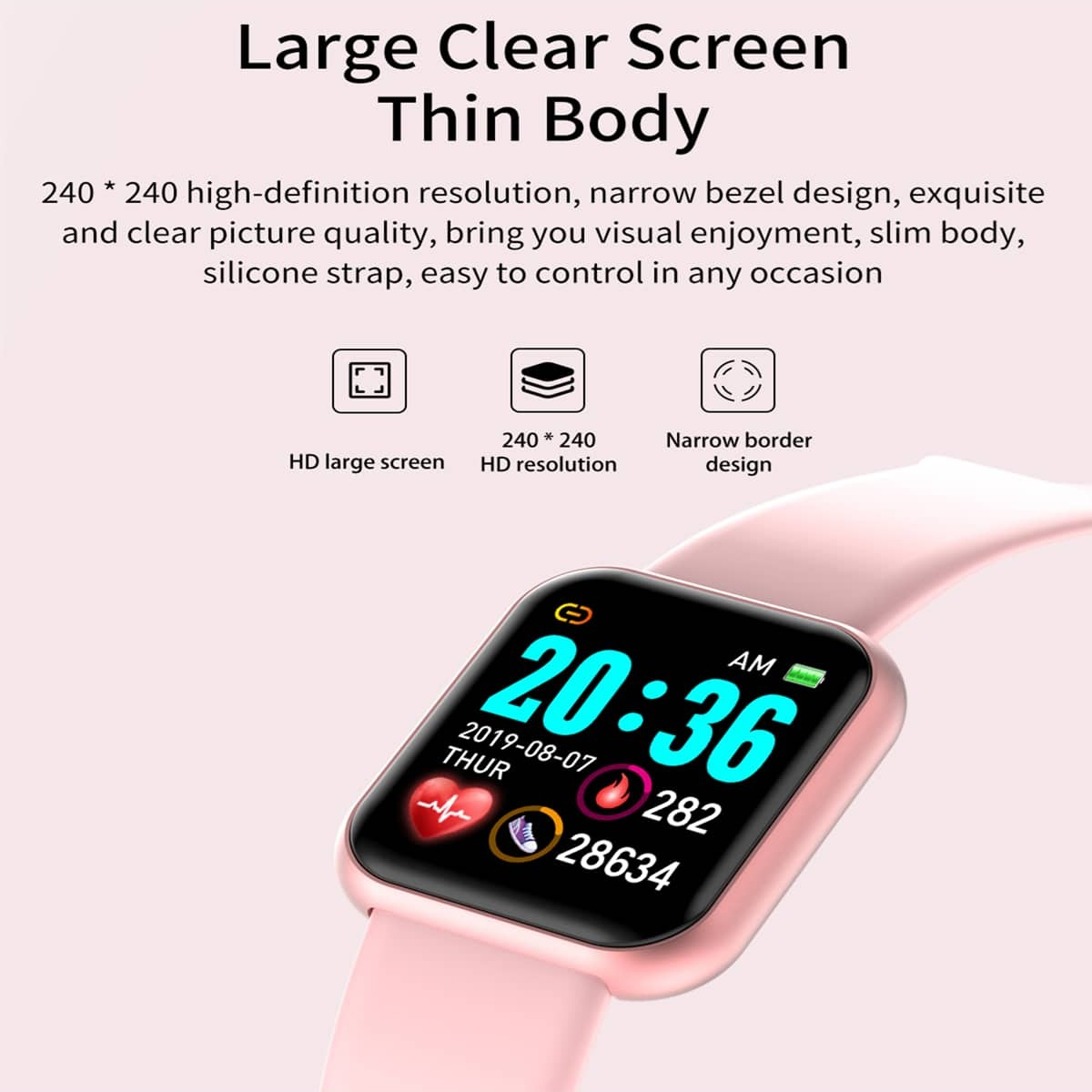 Smart Watch Message Remind Mus - огляд і ціна Smartwatch Watches For Girls