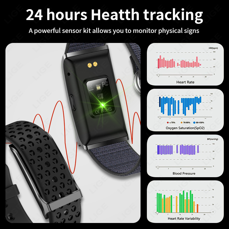 LIGE Smart Watch Heart Rate Bl - огляд і ціна Smartwatch Watches Price
