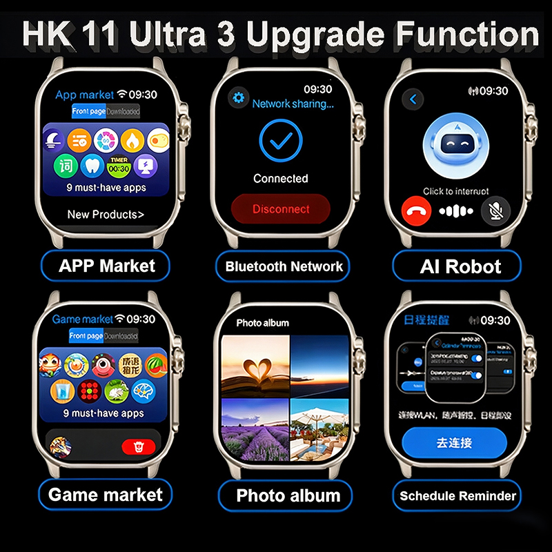 New Watch HK10 Upgrade HK11 UL - огляд і ціна Smartwatch Watches For Women With Gps