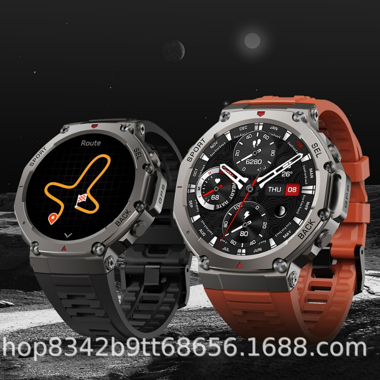 DM58 Smart Watch, AMOLED Displ - огляд і ціна Altimeter Compass Watch