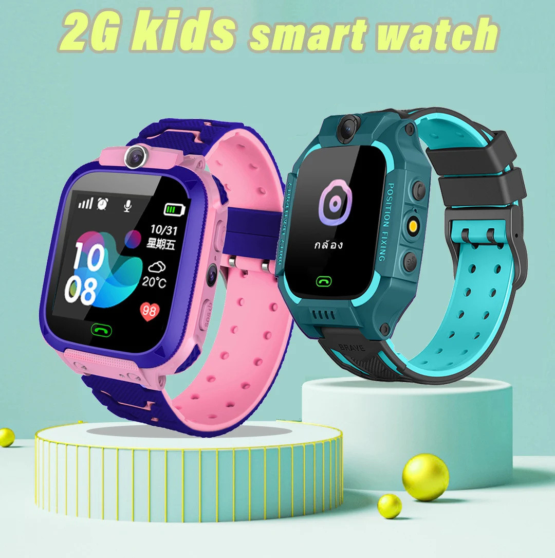 Q12 Kids Smart Watch 2G SOS Ca - огляд і ціна Smartwatch Watches For Girls