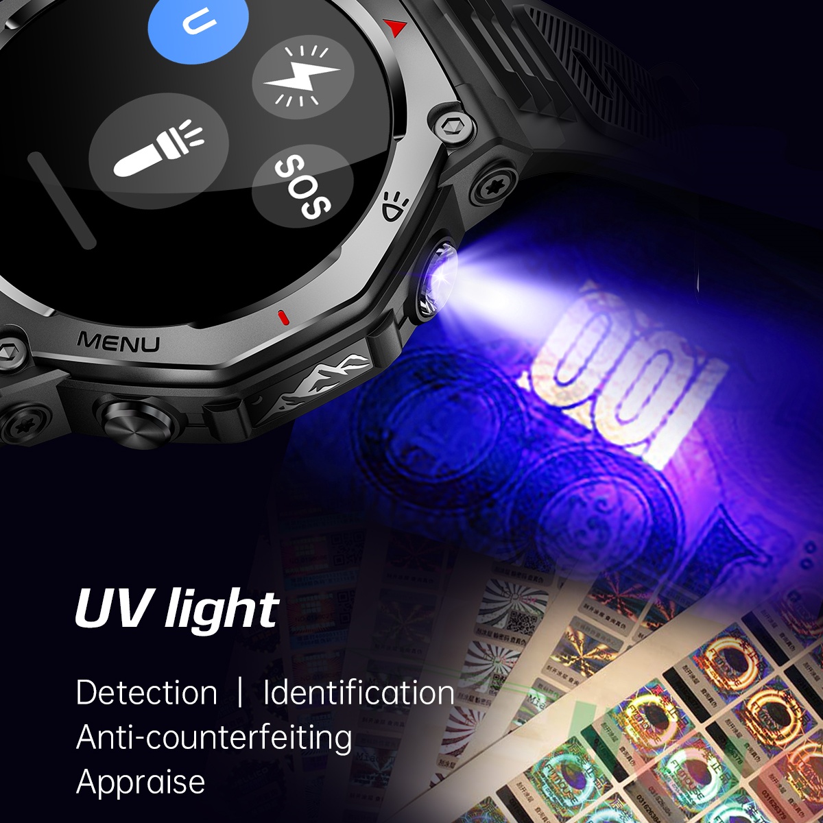 For Android IOS New AMOLED Sma - огляд і ціна Watch Vs Smartwatch