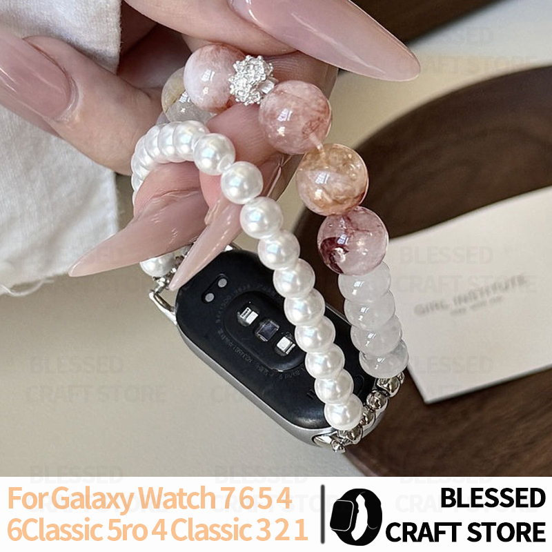 Natural Crystal Pearl Bracelet - огляд і ціна Smartwatch Vintage Watches For Women
