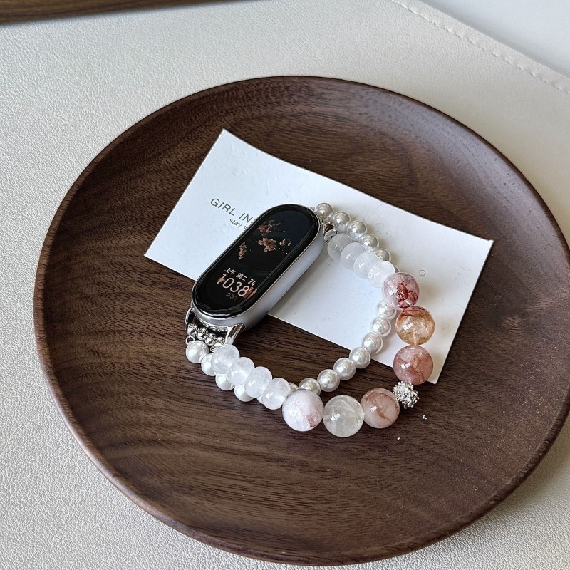 Natural Crystal Pearl Bracelet - огляд і ціна Smartwatch Vintage Watches For Women