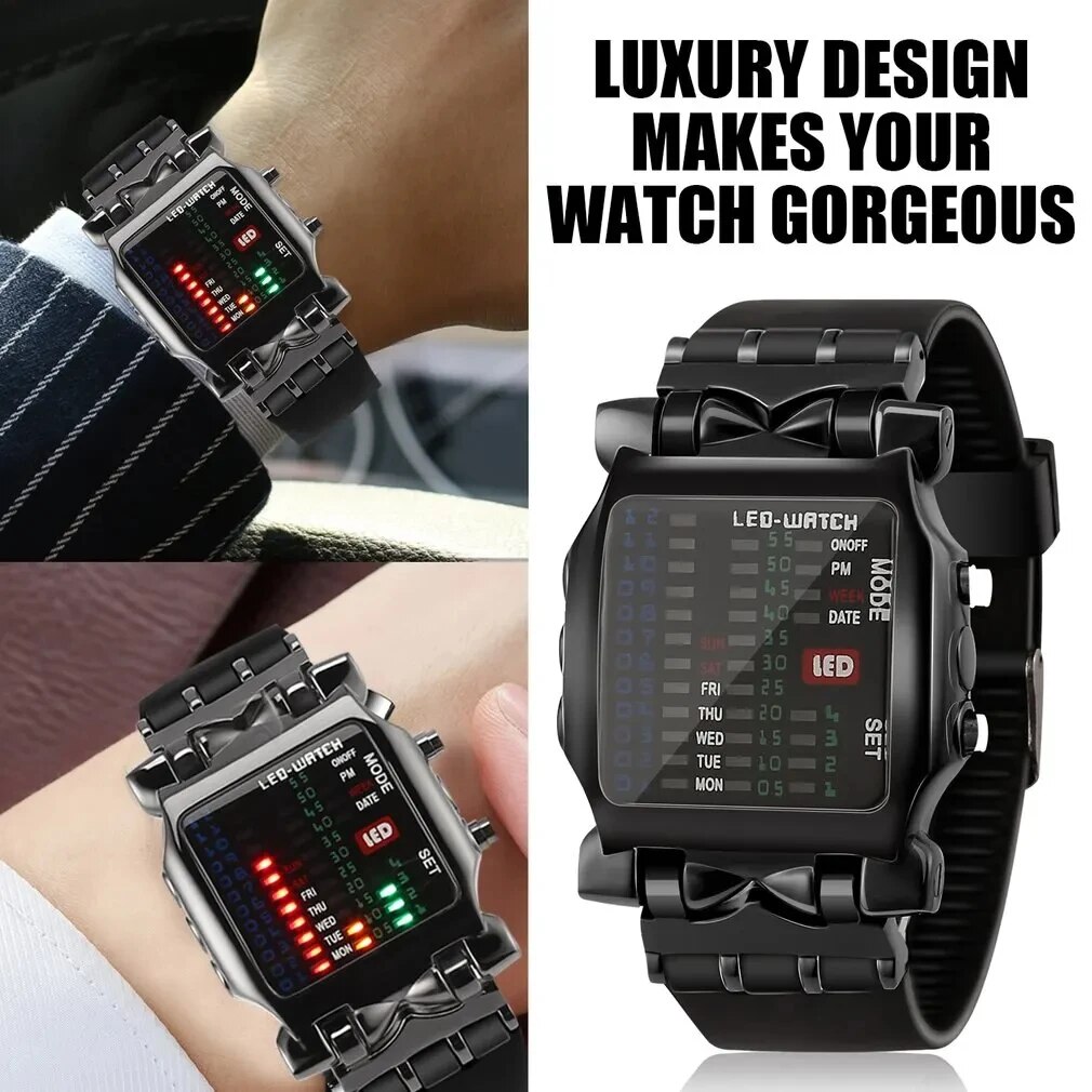 Binary Led Watch Creative Wate - огляд і ціна Timex Watches Smartwatch