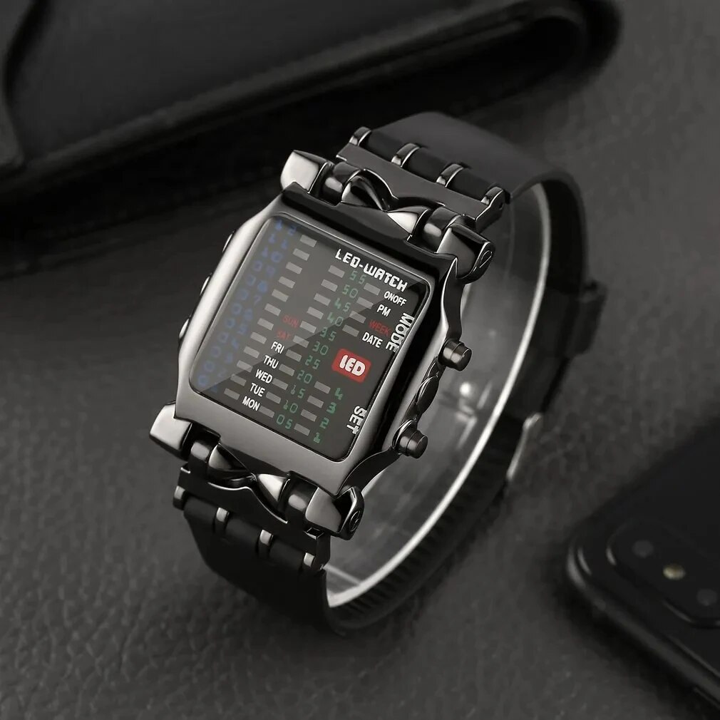 Binary Led Watch Creative Wate - огляд і ціна Timex Watches Smartwatch