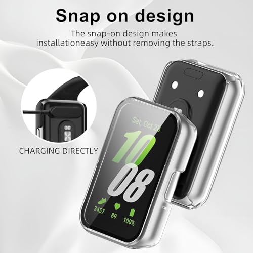 Glass+Case For Samsung Galaxy  - огляд і ціна Smartwatch Watches For Girls