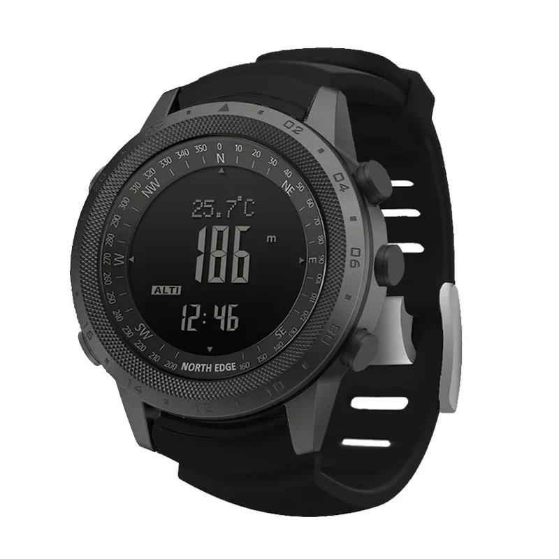 Men Digital Watch NORTH EDGE D - огляд і ціна Altimeter Compass Watch