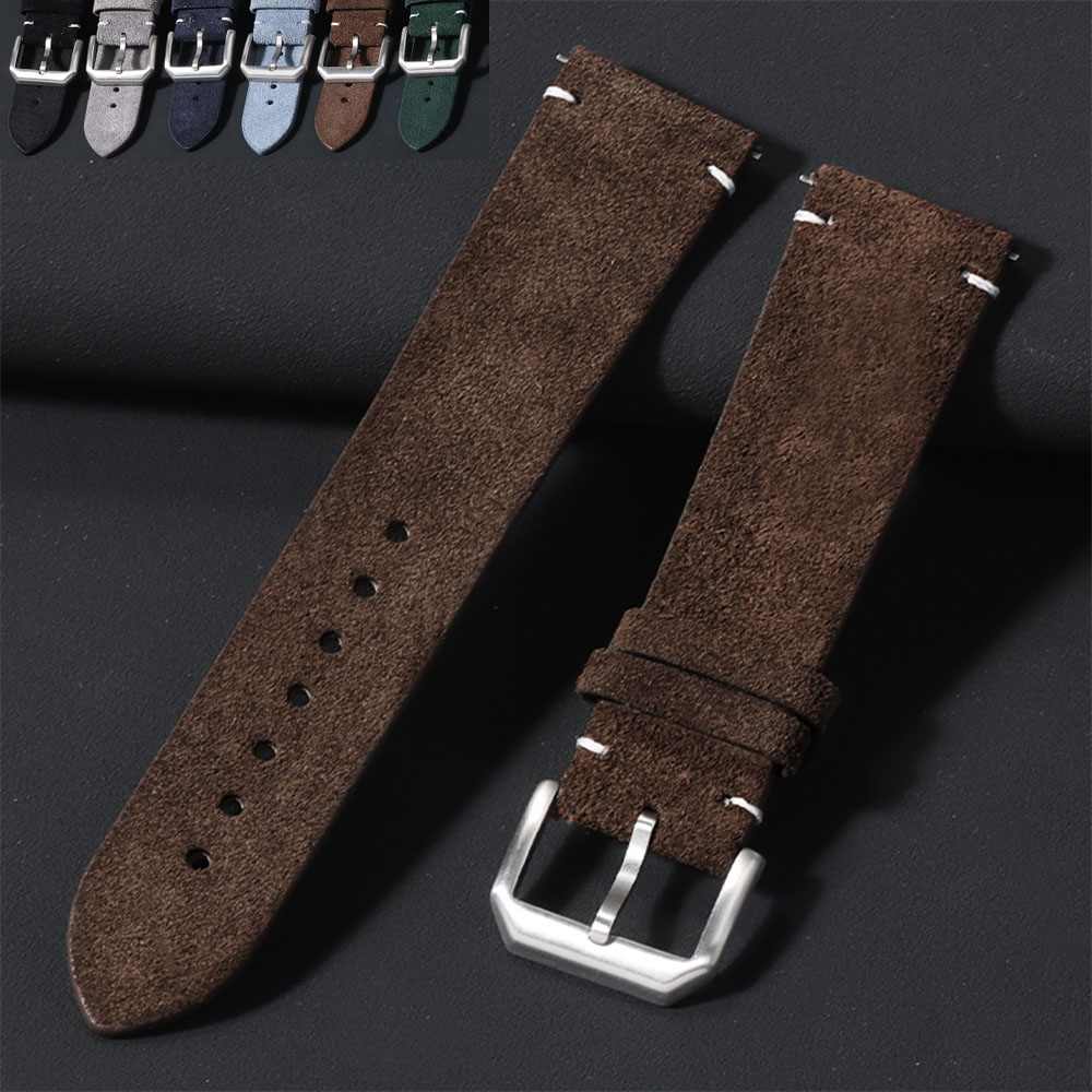 20mm 22mm Soft Suede Leather W - огляд і ціна Smartwatch Vintage Watches For Women