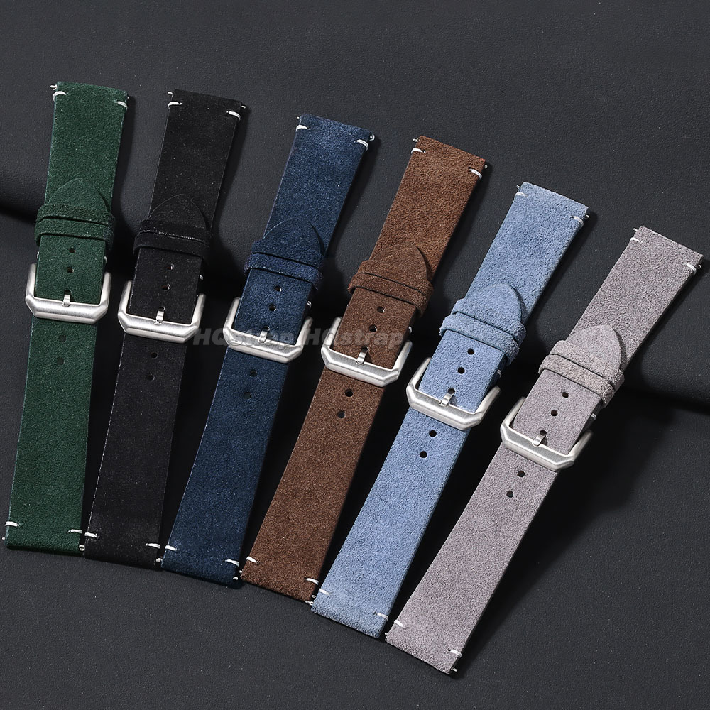 20mm 22mm Soft Suede Leather W - огляд і ціна Smartwatch Vintage Watches For Women