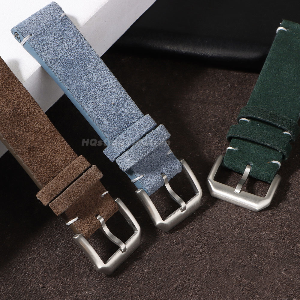 20mm 22mm Soft Suede Leather W - огляд і ціна Smartwatch Vintage Watches For Women