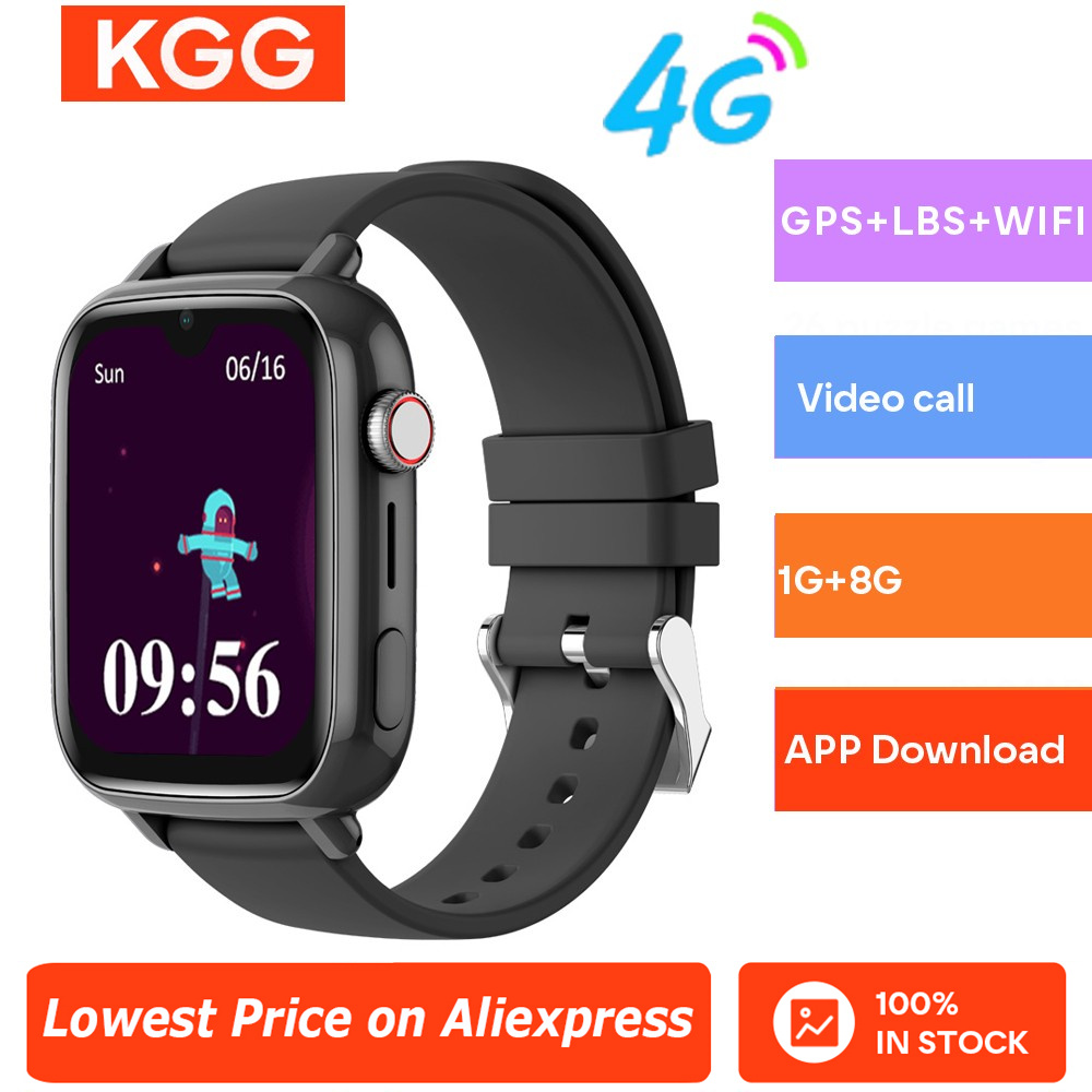 4G Smart Watch Kids Video Call - огляд і ціна Smartwatch Watches For Kids With Gps
