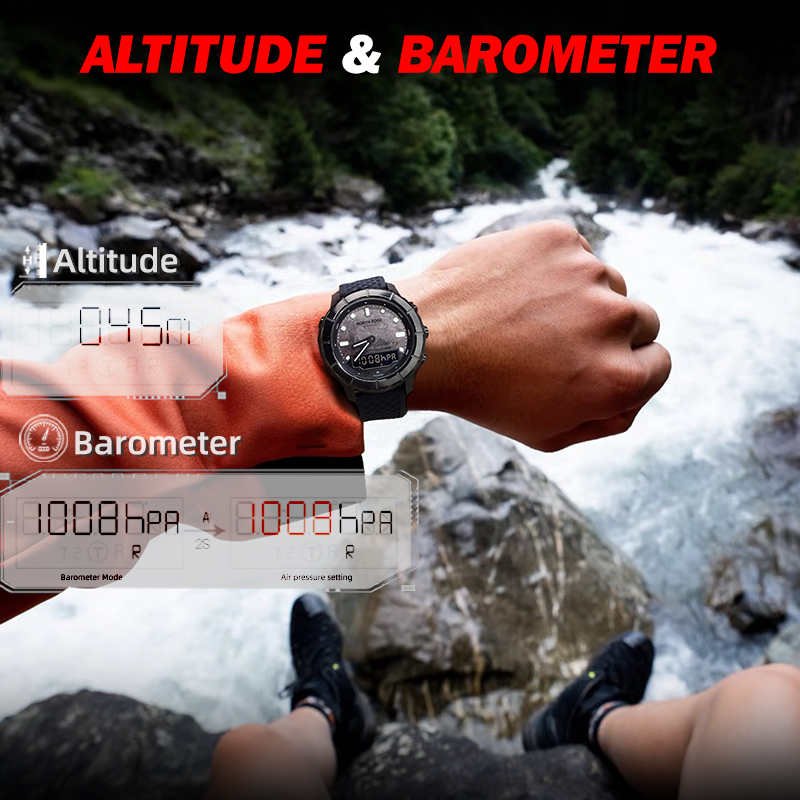 NORTH EDGE 2026 THARSIS Men‘s  - огляд і ціна Altimeter Compass Watch