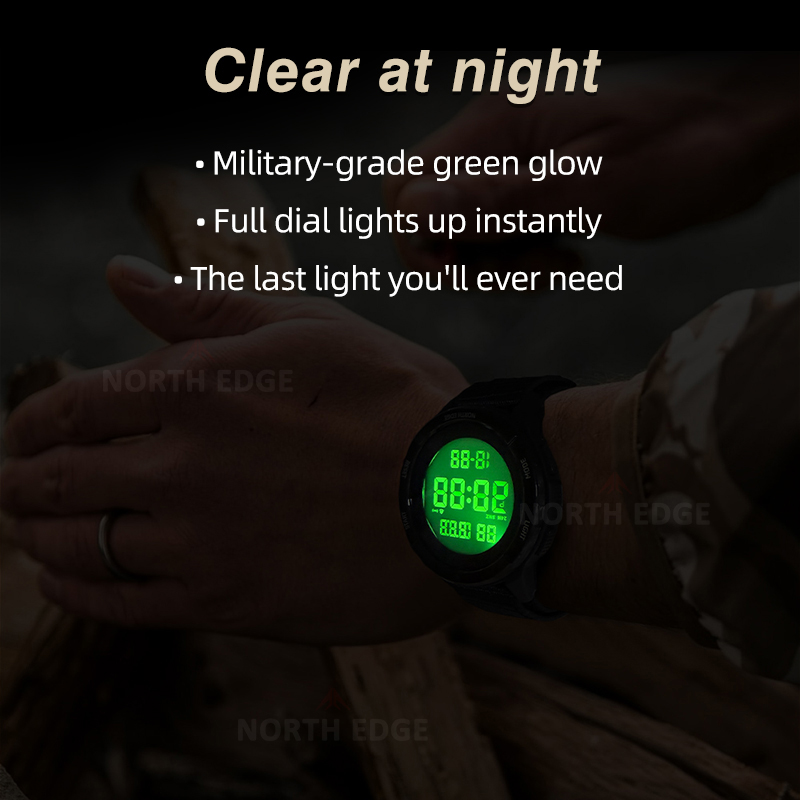 NORTH EDGE 2025 TERRAX Men's D - огляд і ціна Altimeter Compass Watch