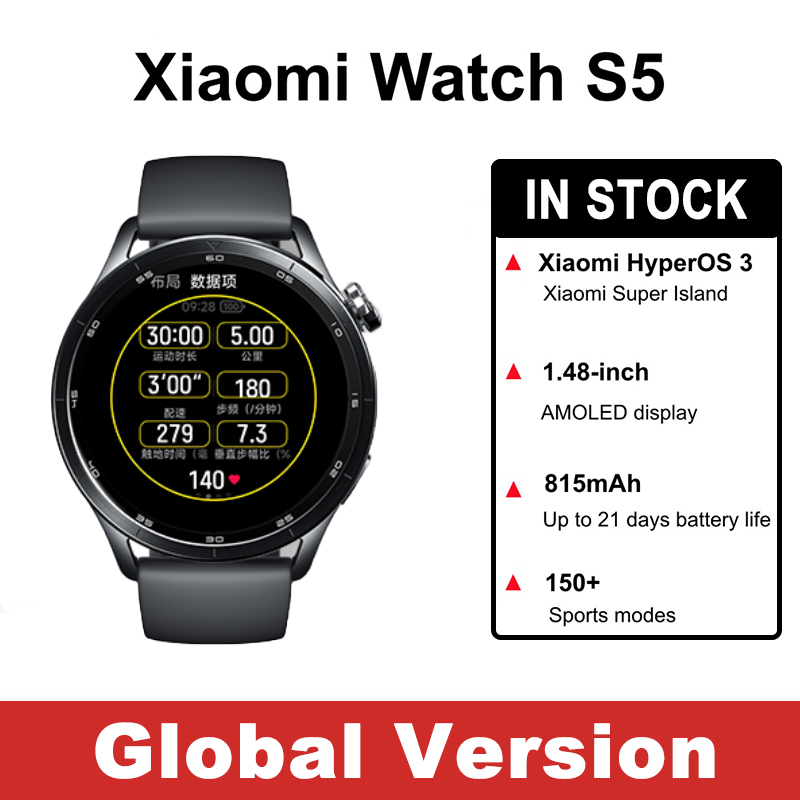 Global Version Xiaomi Watch S5 - огляд і ціна Timex Watches Smartwatch