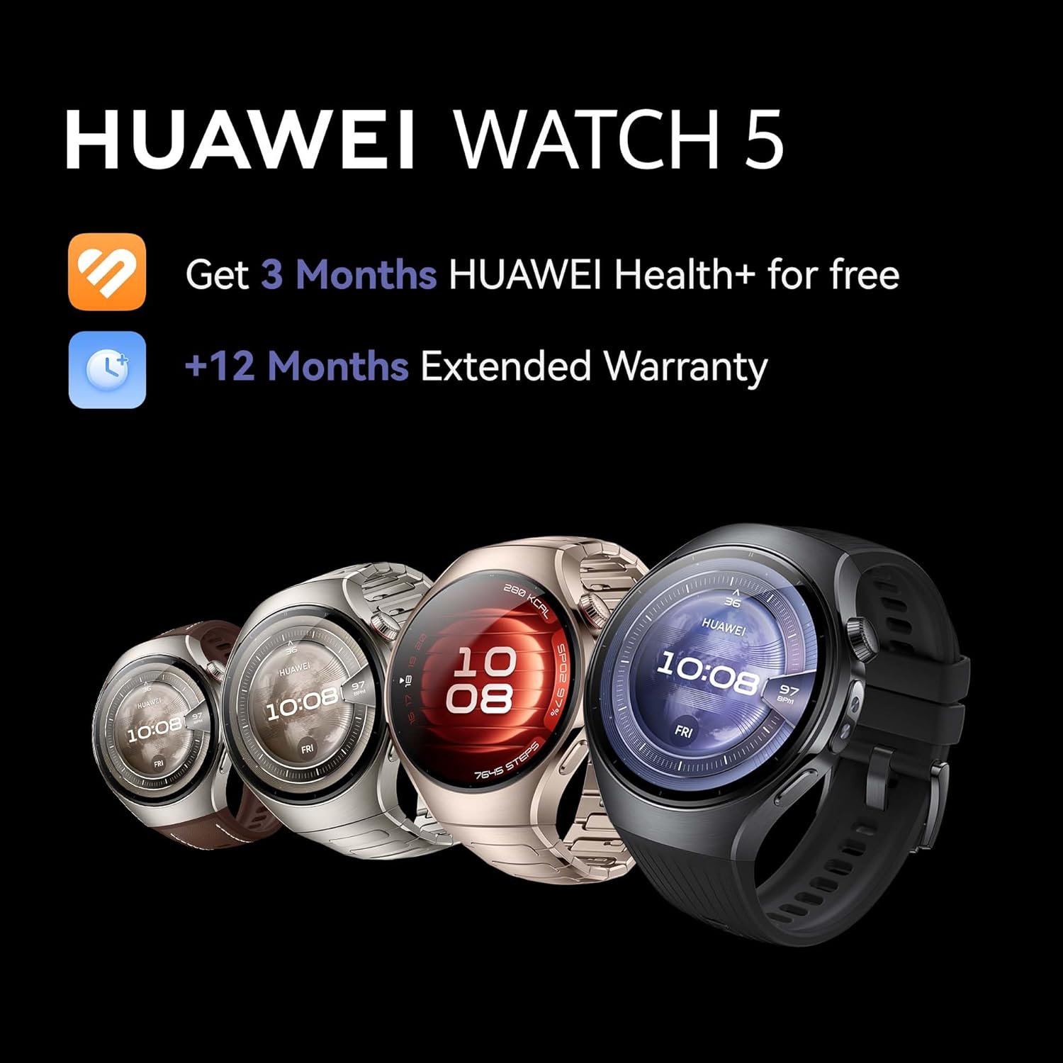 HUAWEI WATCH 5, 46mm Smartwatc - огляд і ціна Timex Watches Smartwatch