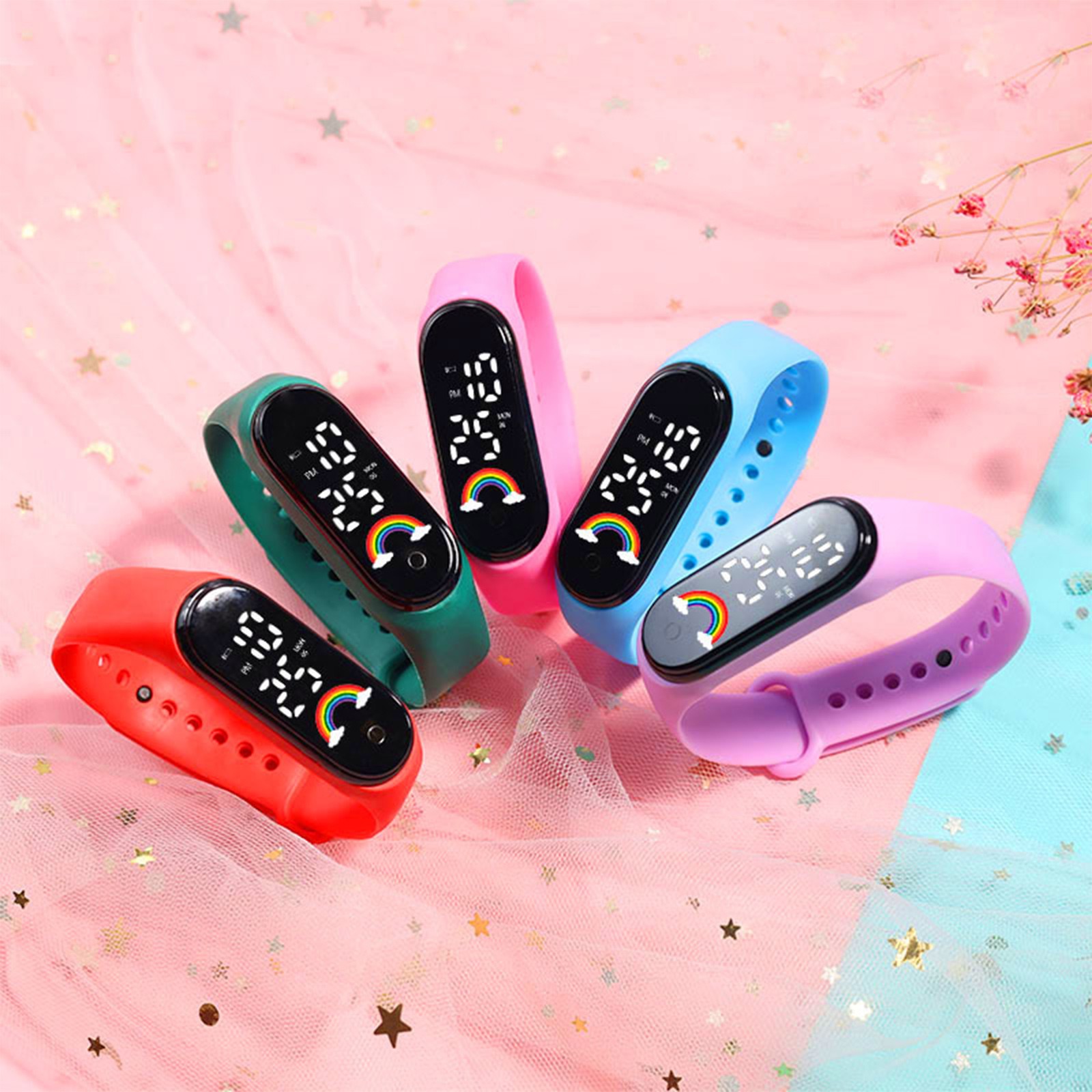 Multicolor Children Smart Watc - огляд і ціна Smartwatch Digital Watches For Kid Girl