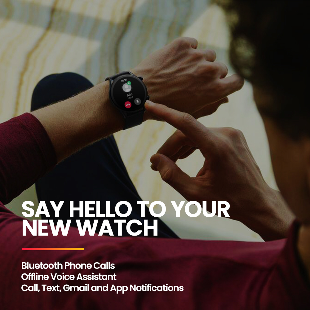 New Zeblaze Btalk 3 Plus Voice - огляд і ціна Watches Ladies Smartwatch