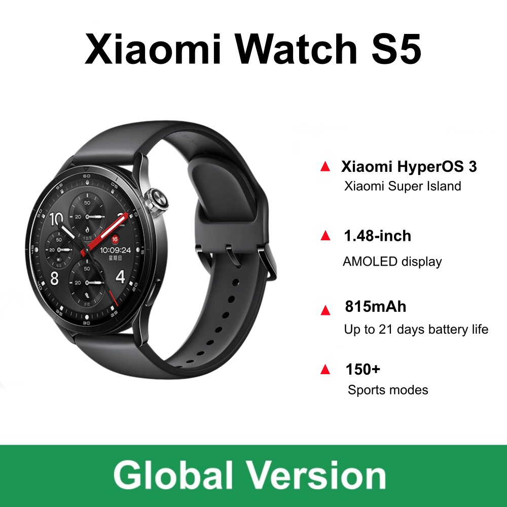 Global Version Xiaomi Watch S5 - огляд і ціна Timex Watches Smartwatch