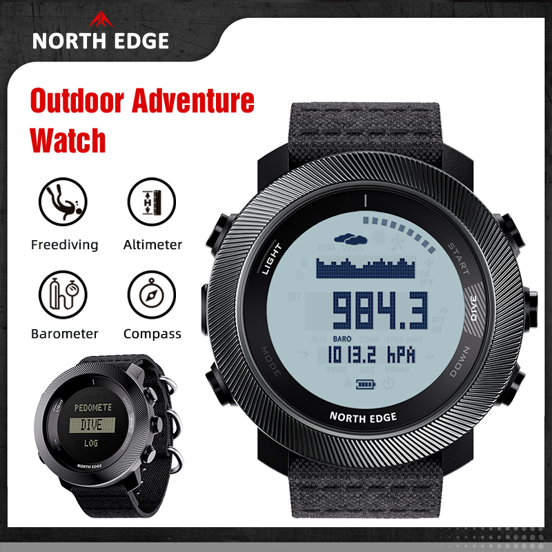 NORTH EDGE APACHE-D Men Free D - огляд і ціна Altimeter Compass Watch