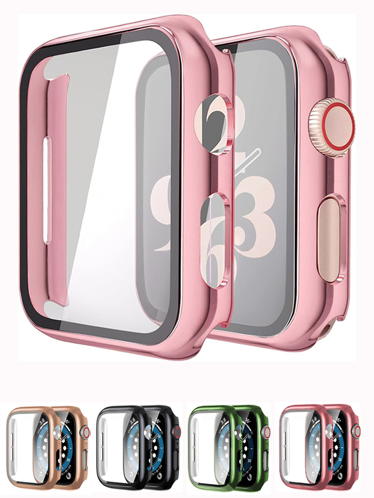 Glass+case For Apple Watch ban - огляд і ціна Smartwatch Watches For Girls