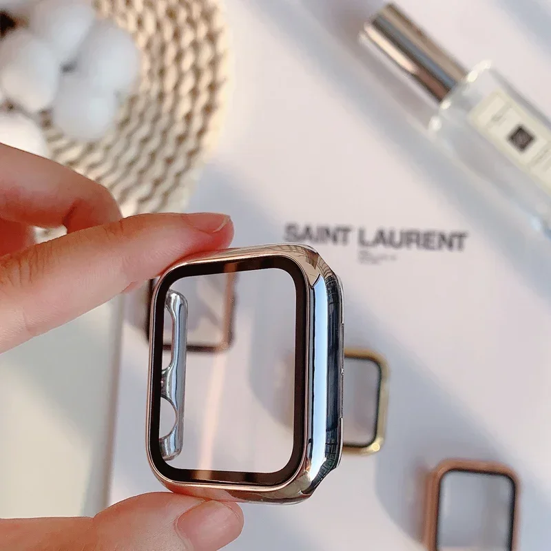 Glass+case For Apple Watch ban - огляд і ціна Smartwatch Watches For Girls