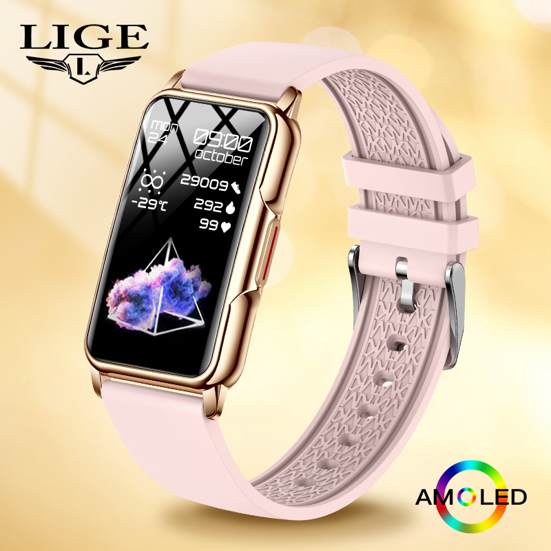 LIGE Pedometer Bluetooth Call  - огляд і ціна Watches Ladies Smartwatch