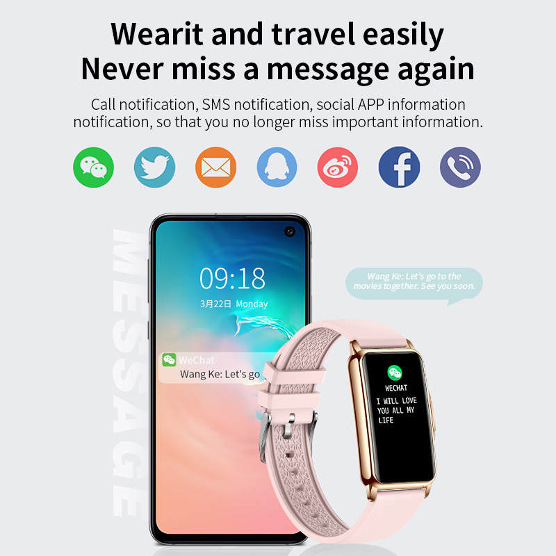 LIGE Pedometer Bluetooth Call  - огляд і ціна Watches Ladies Smartwatch